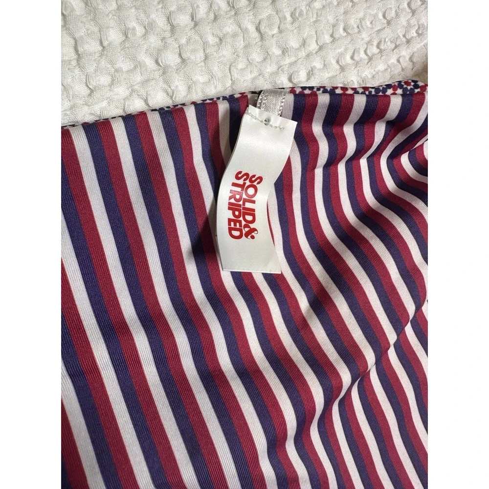 Solid & Striped American Dreamer Reversible Side Tie Bikini Bottom Small?